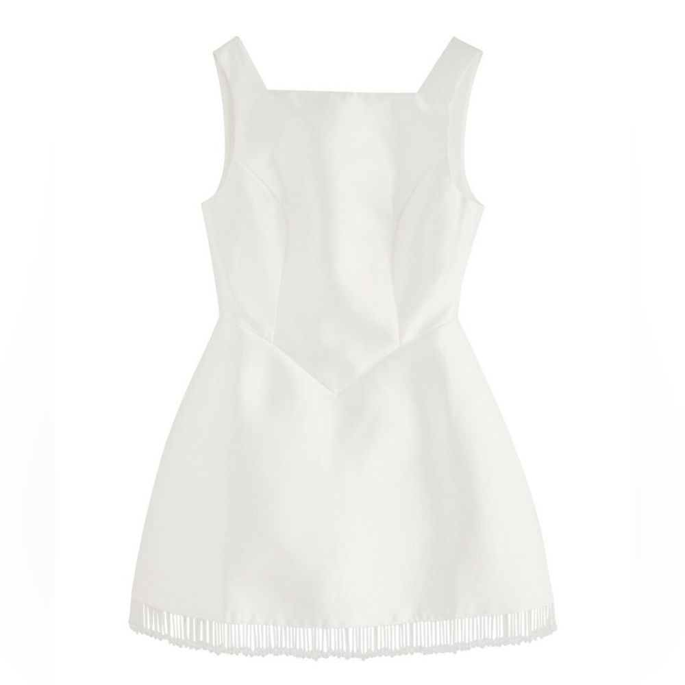 Odd Muse Embellished Mini Dress in White, Size 10/XL, NWT